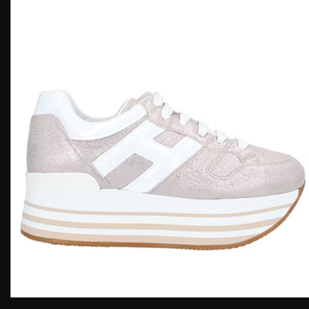 Hogan Sneakers 36.5 Shimmery pink/beige